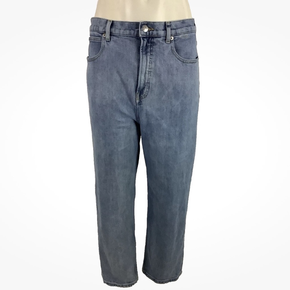Everlane Sz 31 The Way High Jean Blue Cotton Spandex Retro 90's Look